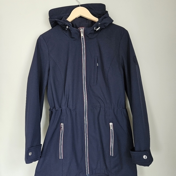 Tommy Hilfiger Marine Waterproof coat , Medium  Size - Picture 2 of 8